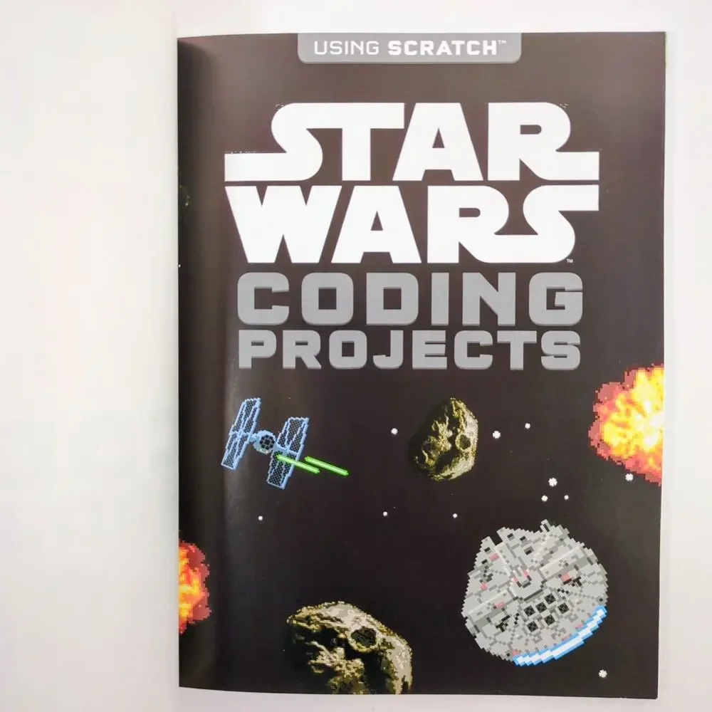 Star Wars Coding Projects Book DK Using Scratch Visual Guide Learn to Code - Picture 4 of 5